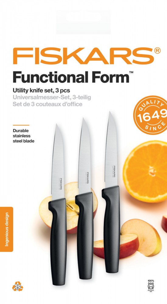  Functional Form Általános késkészlet, 3 db-os