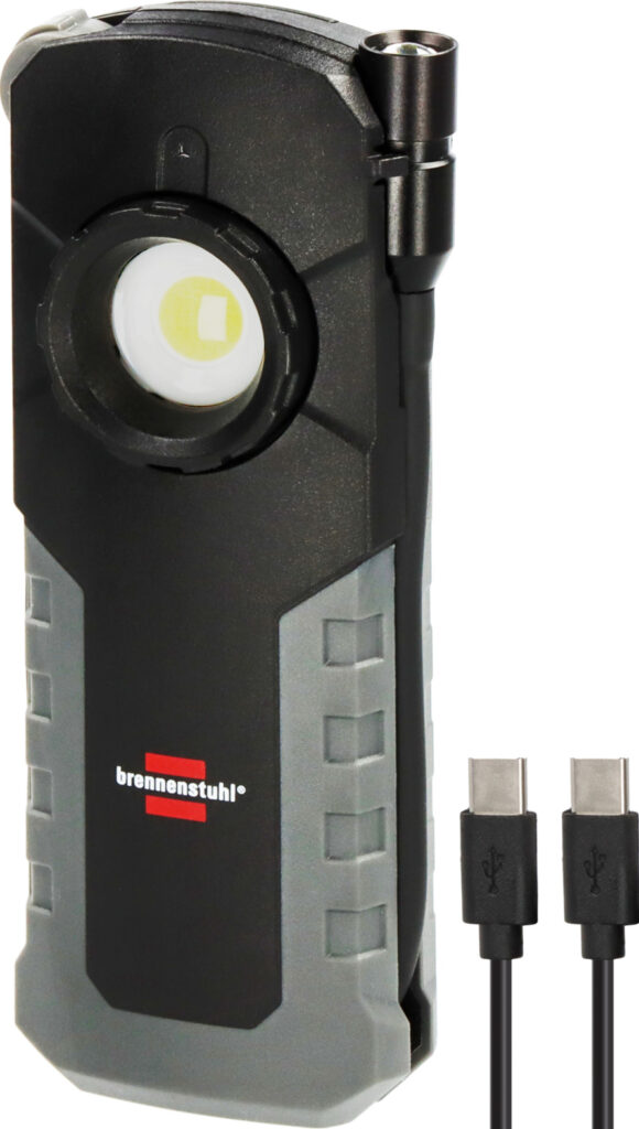 LED-es akkumulátoros kézilámpa HL 1000ACW IP54