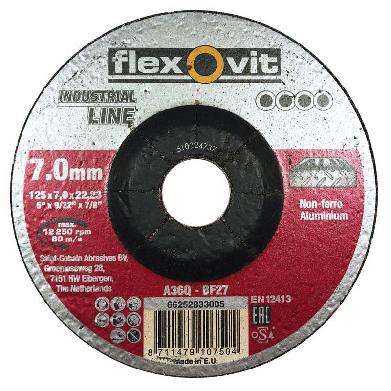 Tisztítókorong Speedoflex 125x7,0Alu